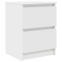 Mueble de TV de madera de ingeniería blanco 40x35x54