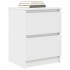Mueble de TV de madera de ingeniería blanco 40x35x54