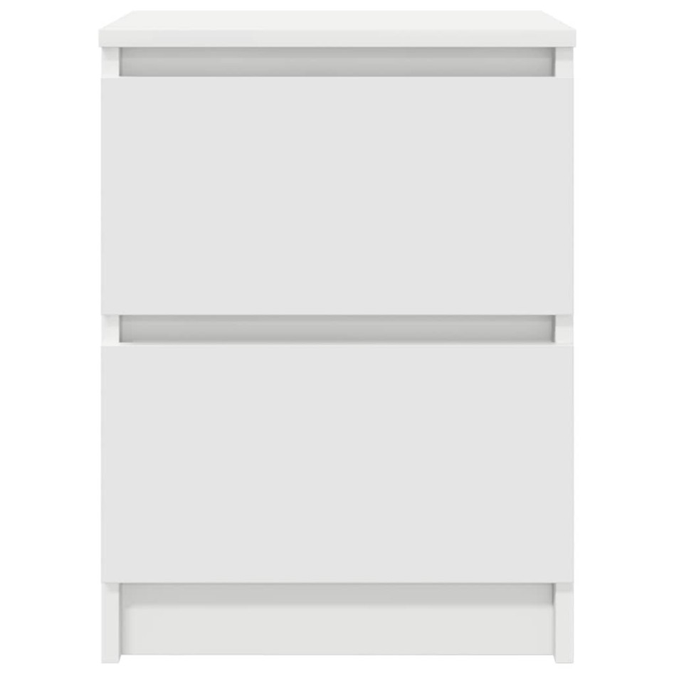 Mueble de TV de madera de ingeniería blanco 40x35x54