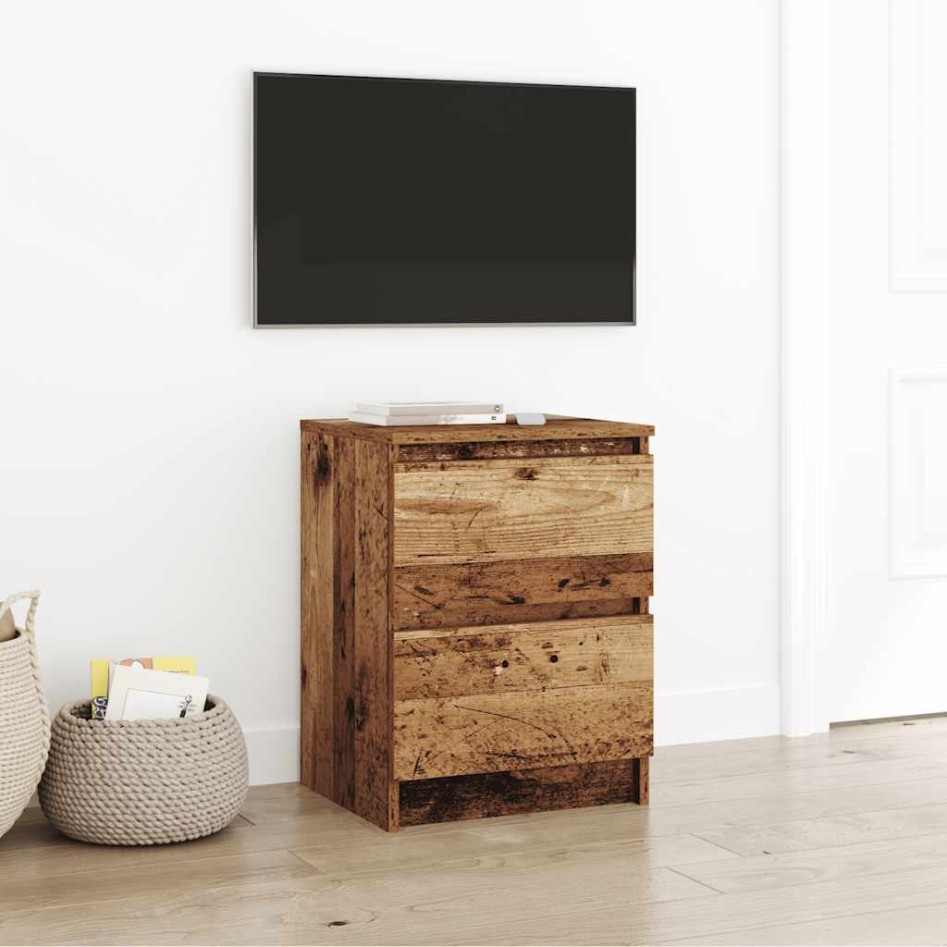 Mueble de TV de madera antigua 40x35x54 cm Madera de
