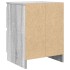 Mueble de TV Sonoma gris 40x35x54 cm Madera de