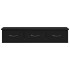 Armario de pared roble negro 88x26x18,5 cm madera de