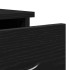 Armario de pared roble negro 88x26x18,5 cm madera de