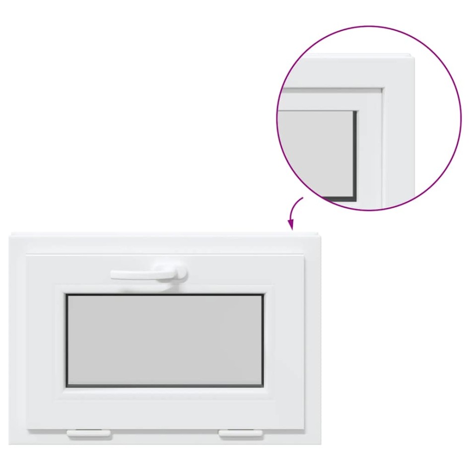 Ventana de sótano RISOR 60x40 cm oscilobatiente 3
