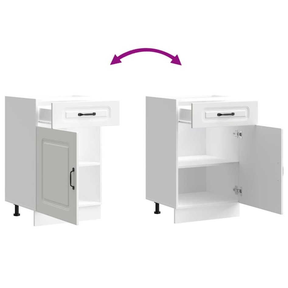 Mueble bajo de cocina Kalmar madera de ingeniería