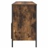 Mueble de baño con lavabo y cajones roble ahumado 90x34,5x60