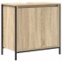 Mueble de baño con lavabo roble Sonoma 60x34,5x60