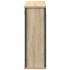Mueble de baño de pared con espejo roble Sonoma 60x21x60