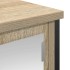 Mueble de baño de pared con espejo roble Sonoma 60x21x60