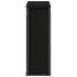 Mueble de baño de pared con espejo roble negro 50x21x60