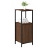 Mueble de baño con estantes roble marrón 36x35x95