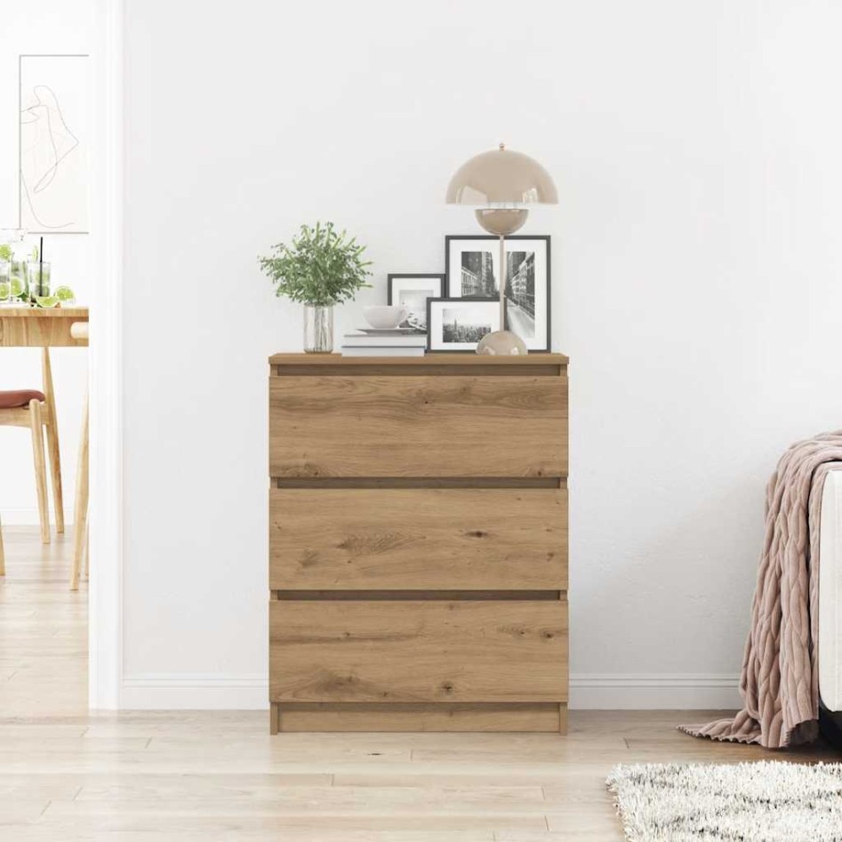 Aparador Artisan Roble 60x35x76 cm Madera de