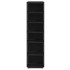 Zapateros 2 uds roble negro 25x27x102 cm madera de
