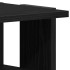 Zapateros 2 uds roble negro 25x27x102 cm madera de