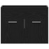 Mueble de baño para lavabo de roble negro 60x38,5x46