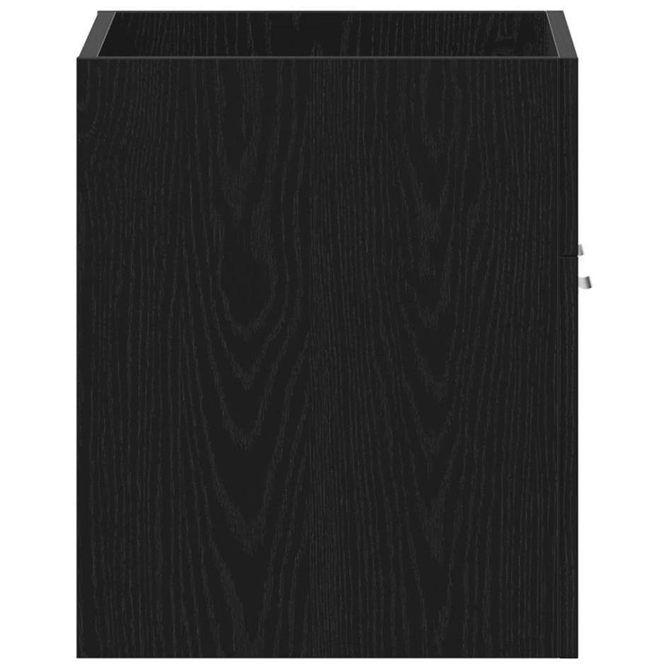 Mueble de baño para lavabo de roble negro 60x38,5x46
