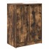 Zapatero roble ahumado 57x34x76 cm Madera de