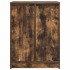 Zapatero roble ahumado 57x34x76 cm Madera de