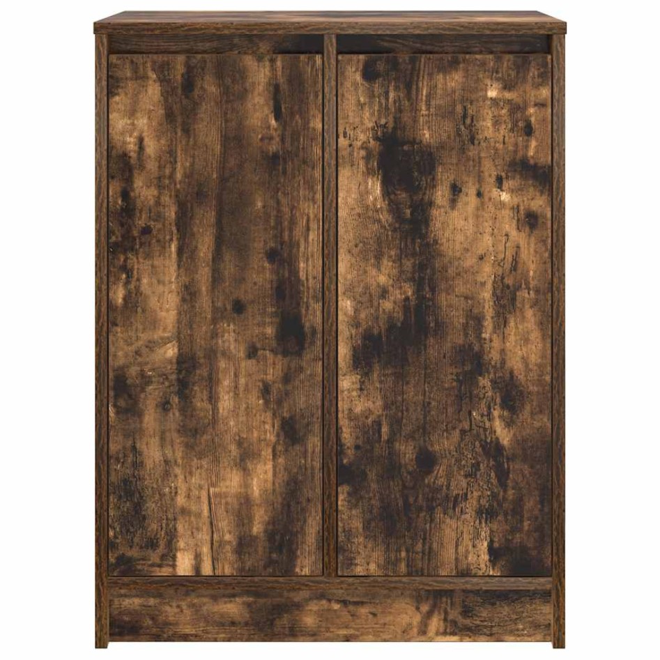 Zapatero roble ahumado 57x34x76 cm Madera de