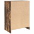 Zapatero roble ahumado 57x34x76 cm Madera de