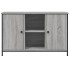 Mueble de TV madera de ingeniería gris Sonoma 100x35x65