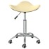 Silla de comedor giratoria de cuero sintético