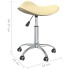 Silla de comedor giratoria de cuero sintético