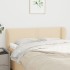 Cabecero de tela color crema 147x23x78/88