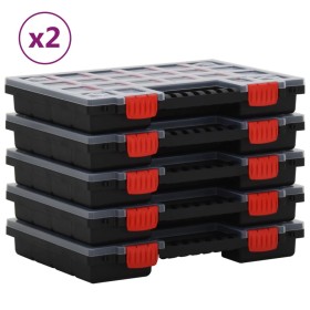 Cajas de accesorios 10 unidades polipropileno 34,5x25x5