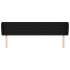Cabecero de tela negro 163x23x78/88
