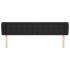 Cabecero de cuero sintético negro 203x23x78/88