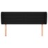 Cabecero de tela negro 147x23x78/88