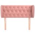 Cabecero de terciopelo rosa 93x23x78/88