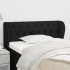 Cabecero de tela negro 103x23x78/88