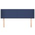 Cabecero de tela azul 147x16x78/88