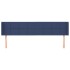 Cabecero de tela azul 163x16x78/88