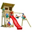 Beach Hut Parque Infantil + Columpio Doble