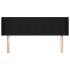 Cabecero de tela negro 147x16x78/88