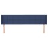 Cabecero de tela azul 203x16x78/88