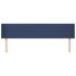 Cabecero de tela azul 163x16x78/88
