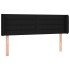 Cabecero de tela negro 147x16x78/88