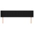 Cabecero de tela negro 163x16x78/88