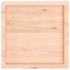 Encimera de baño madera maciza sin tratar 60x60x(2-4)