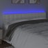 Cabecero con LED cuero sintético blanco 180x5x78/88