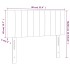 Cabecero con LED de terciopelo rosa 90x5x78/88