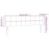 Cabecero con LED de terciopelo rosa 163x16x78/88