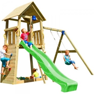 Parque Infantil Belvedere XL+ Columpio Doble