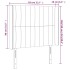 Cabecero con LED de terciopelo rosa 83x16x118/128