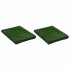 Inodoros mascotas con bandeja césped artificial 2 uds