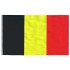 Mástil y bandera de Bélgica aluminio 6,23